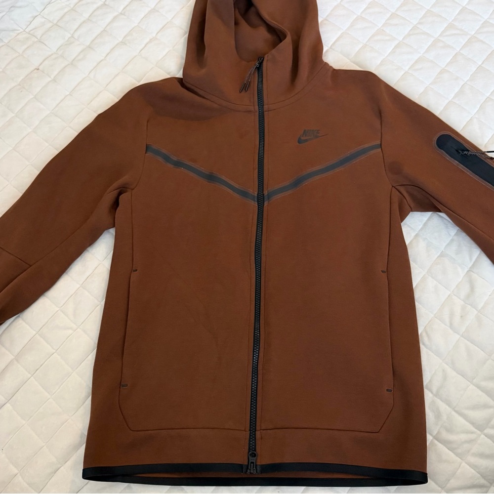 Nike Tech Brown Hooded Jacket